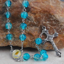 Glass beads rosary